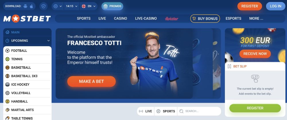 Kod promocyjny Mostbet dla kasyna